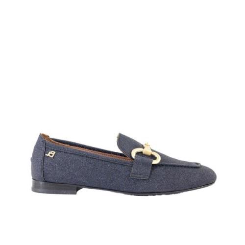 Loafers G-Cher-27 Babouche , Blue , Dames