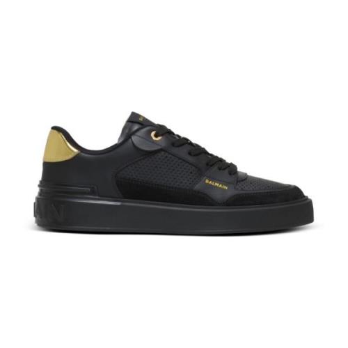 B-Court Flip trainers in kalfsleer Balmain , Black , Dames