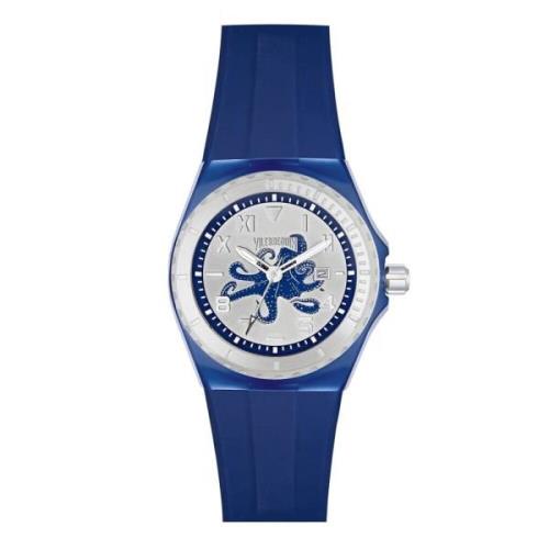 Octopus Siliconen Horloge Vilebrequin , Blue , Heren