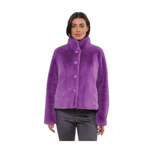 Nepbont Jas Rino&Pelle , Purple , Dames