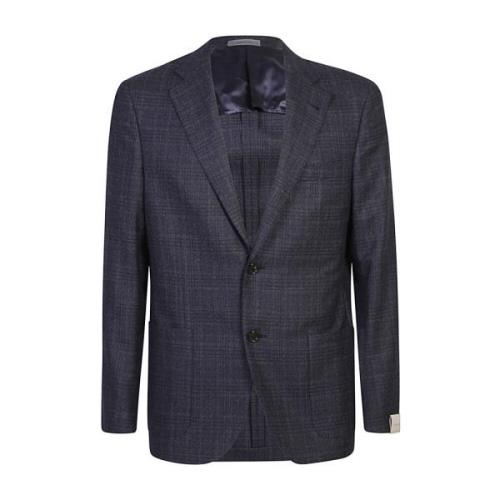 Blauwe Jassen voor Mannen Corneliani , Blue , Heren