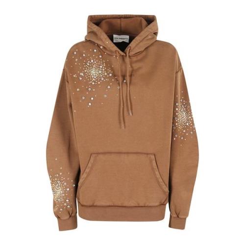 Koude Verf Hoodie DES Phemmes , Brown , Dames