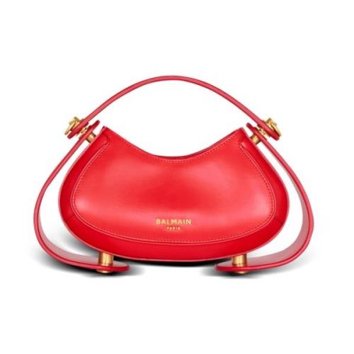 Kleine Jolie Madame tas in doosleer Balmain , Red , Dames