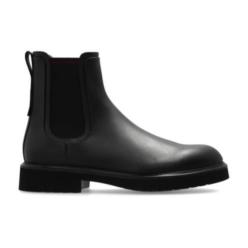 Chelsea Boots Cezanne Salvatore Ferragamo , Black , Heren