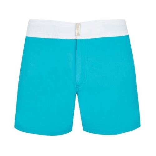 Kleur blok zwemshorts voor heren Vilebrequin , Blue , Heren