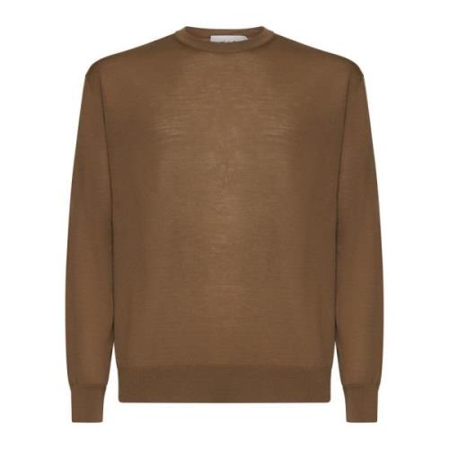 Bruine Sweater Collectie D4.0 , Brown , Heren