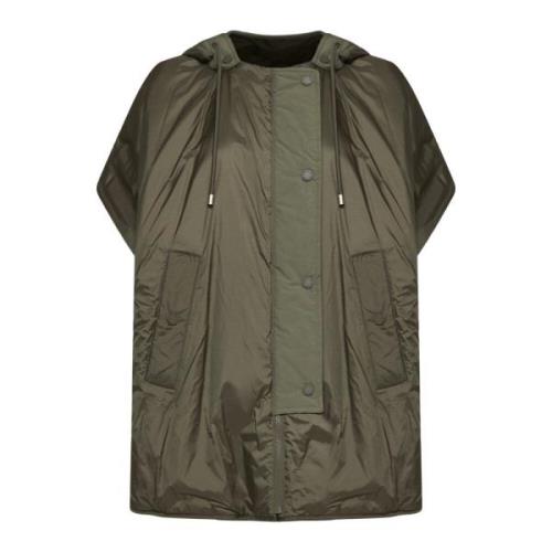 Omkeerbare Capejas met Logoprint Max Mara Weekend , Green , Dames