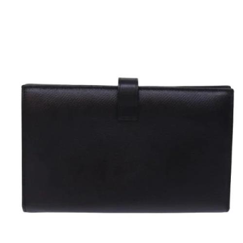 Pre-owned Leather wallets Celine Vintage , Black , Dames