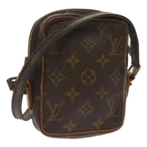 Pre-owned Canvas louis-vuitton-bags Louis Vuitton Vintage , Brown , Da...