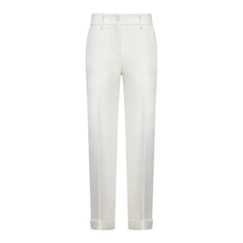 Crème Broek Elegante Stijl P.a.r.o.s.h. , Beige , Dames