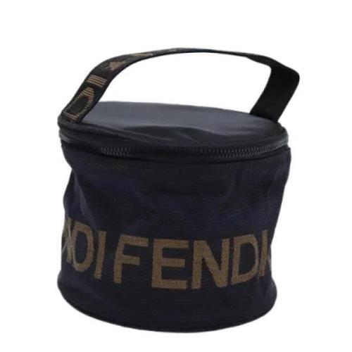 Pre-owned Nylon pouches Fendi Vintage , Black , Dames