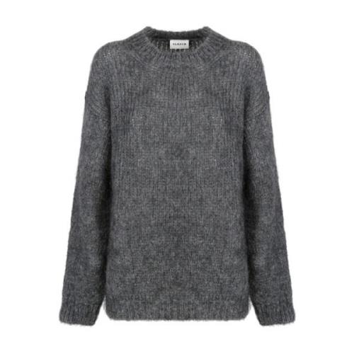 Grijze Sweater Collectie P.a.r.o.s.h. , Gray , Dames