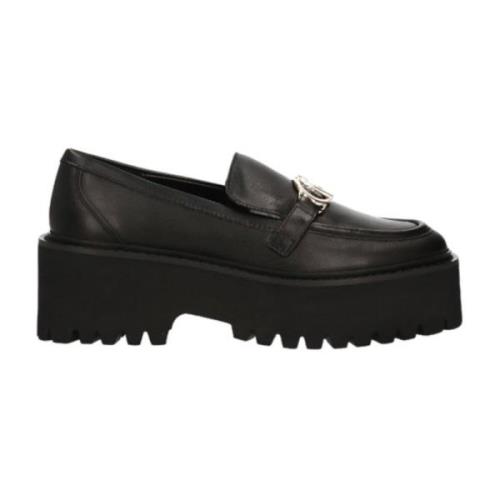 Stijlvolle Loafers voor Vrouwen Liu Jo , Black , Dames