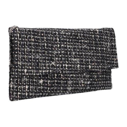 Zwarte Elegante Clutch Notre-v , Black , Dames