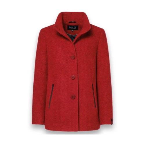 Stijlvolle Janna Jas Milo Coats , Red , Dames