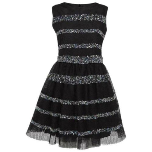 Pre-owned Mesh dresses Valentino Vintage , Black , Dames