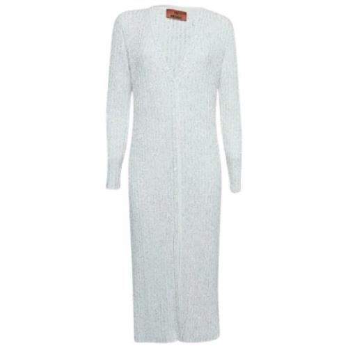 Pre-owned Knit dresses Missoni Pre-owned , White , Dames