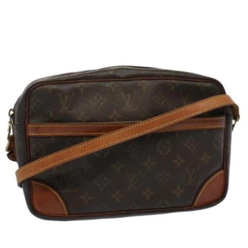 Pre-owned Canvas louis-vuitton-bags Louis Vuitton Vintage , Brown , Da...