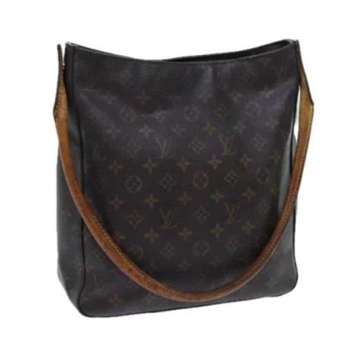 Pre-owned Canvas louis-vuitton-bags Louis Vuitton Vintage , Brown , Da...