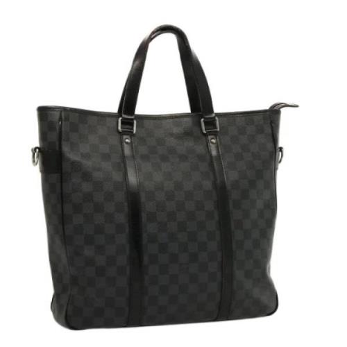 Pre-owned Canvas louis-vuitton-bags Louis Vuitton Vintage , Black , Da...