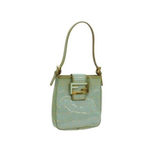 Pre-owned Canvas fendi-bags Fendi Vintage , Green , Dames