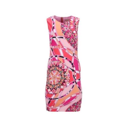 Pre-owned Cotton dresses Emilio Pucci Pre-owned , Pink , Dames