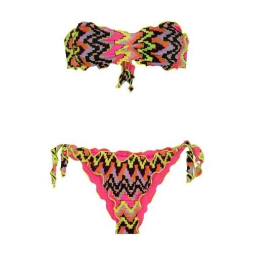 Bikini Fascia EN Slip MET Verstelbare Knopen Frou Frou Ethos F**k , Mu...