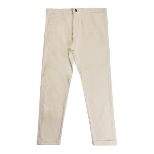 Elegante katoenen chino broek Liu Jo , Beige , Heren