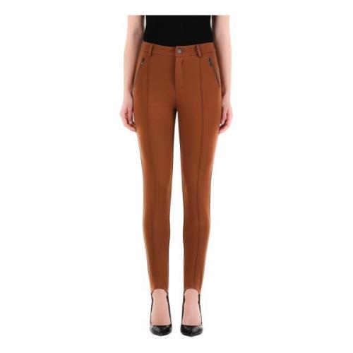 Flatterende Skinny Broek Liu Jo , Brown , Dames