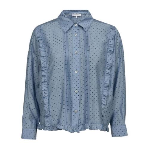 Matildacc Dot Blouse Lichtblauw Co'Couture , Blue , Dames