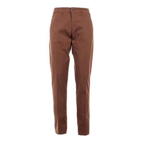 Katoenen Chino Broek voor Mannen Liu Jo , Brown , Heren