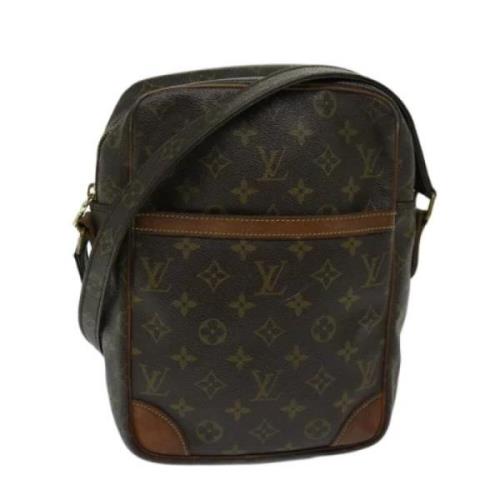 Pre-owned Canvas louis-vuitton-bags Louis Vuitton Vintage , Brown , Da...