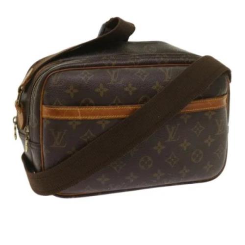 Pre-owned Canvas louis-vuitton-bags Louis Vuitton Vintage , Brown , Da...