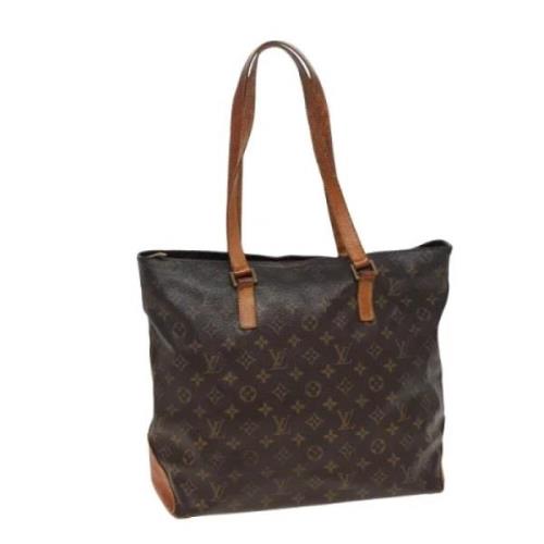 Pre-owned Canvas totes Louis Vuitton Vintage , Brown , Dames