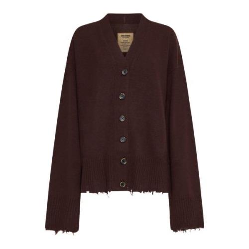 Trendy Sweater Selection UMA Wang , Brown , Dames