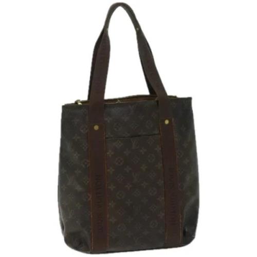 Pre-owned Canvas totes Louis Vuitton Vintage , Brown , Dames