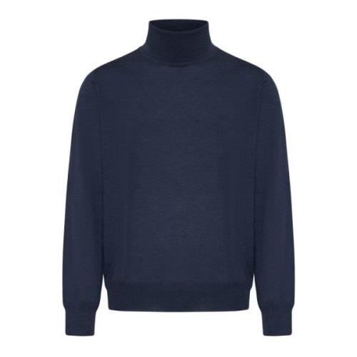 Blauwe Sweaters voor Mannen D4.0 , Blue , Heren