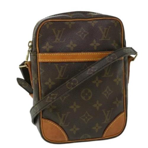 Pre-owned Canvas shoulder-bags Louis Vuitton Vintage , Brown , Dames