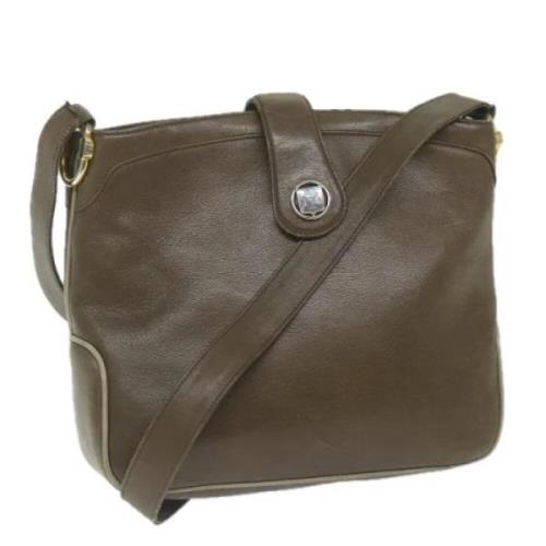 Pre-owned Leather celine-bags Celine Vintage , Brown , Dames