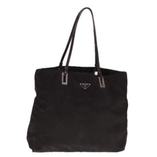 Pre-owned Nylon totes Prada Vintage , Black , Dames