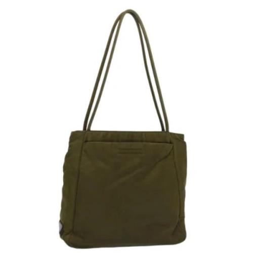 Pre-owned Nylon prada-bags Prada Vintage , Green , Dames