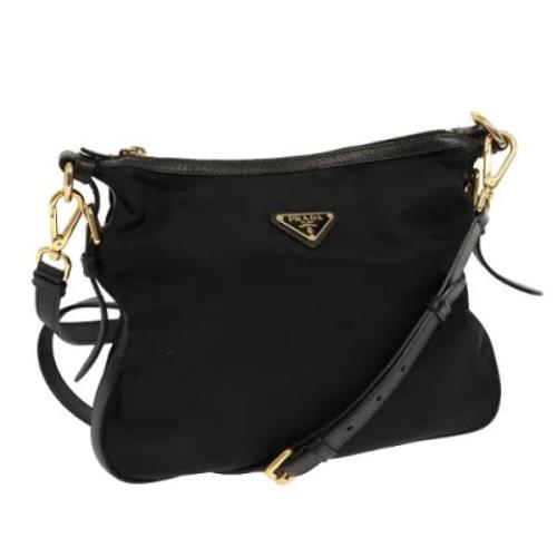 Pre-owned Nylon prada-bags Prada Vintage , Black , Dames