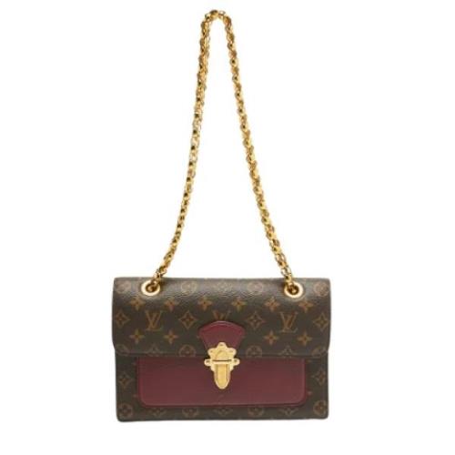 Pre-owned Canvas louis-vuitton-bags Louis Vuitton Vintage , Brown , Da...