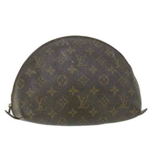 Pre-owned Canvas pouches Louis Vuitton Vintage , Brown , Dames