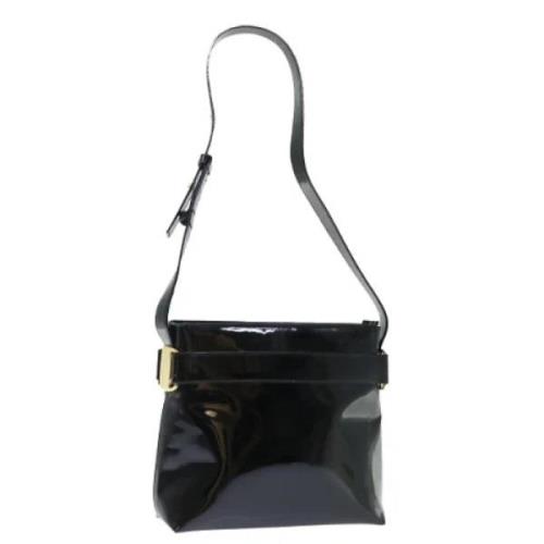 Pre-owned Canvas shoulder-bags Salvatore Ferragamo Pre-owned , Black ,...