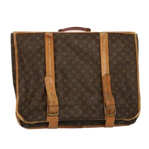 Pre-owned Canvas travel-bags Louis Vuitton Vintage , Brown , Dames