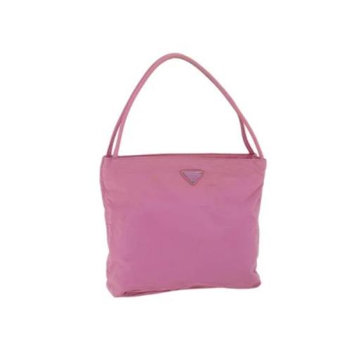 Pre-owned Nylon prada-bags Prada Vintage , Pink , Dames