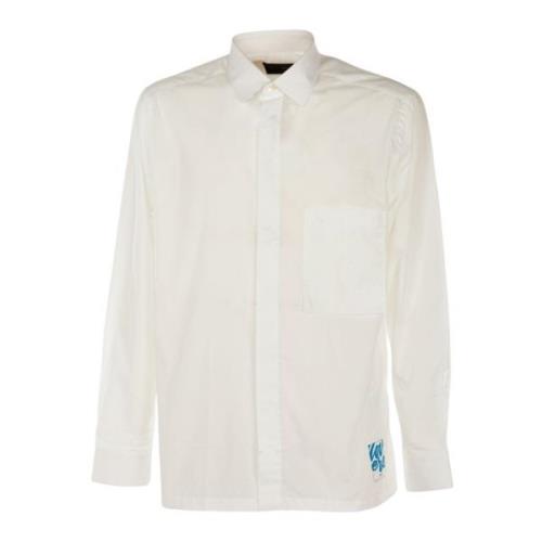 Heren Lover Shirt Wit Zomer Liu Jo , White , Heren