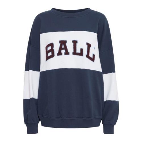 Bazidney Sweatshirt Black Iris Ball , Blue , Dames