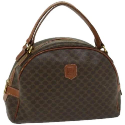 Pre-owned Leather handbags Celine Vintage , Brown , Dames